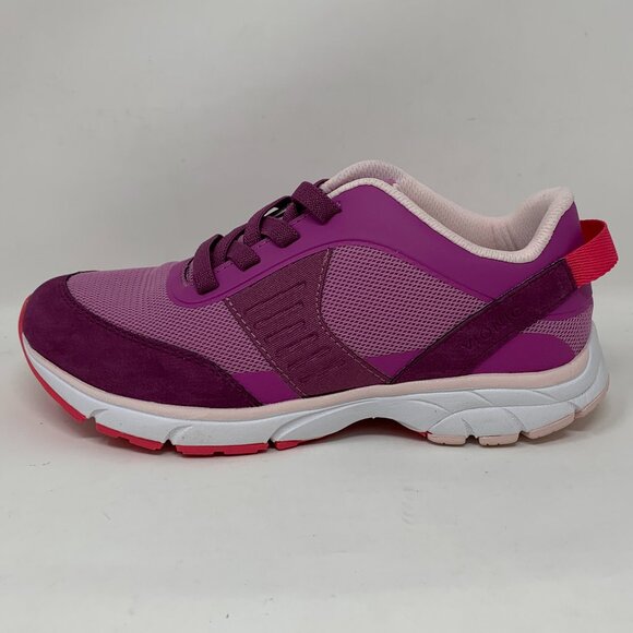 EUC Vionic Women's Seville Sneaker, Purple/Pink/White, 6.5 US - Picture 2 of 6